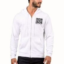 Iron Sharpens Fer Bella + Canvas Zip-Up Sweat - sh