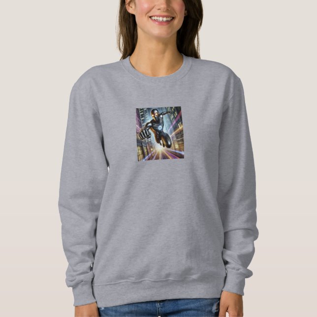 Ironman Futuristic City Rush Sweat - shirt à capuc (Devant)