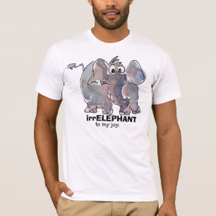 irrELEPHANT à mon T-shirt de bande dessinée de la