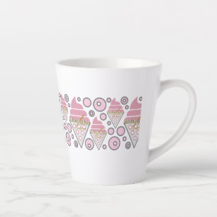 Irrésistible crème glacée Latte Mug par Adiela Ako