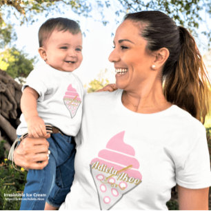 Irrésistible Ice Cream Baby T-shirt par Adiela Ako