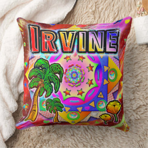 Irvine Tropical Friends Coussin