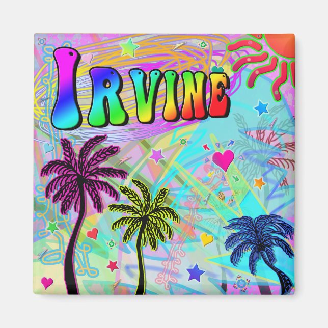 Irvine Vivid Romance Magnet (Devant)