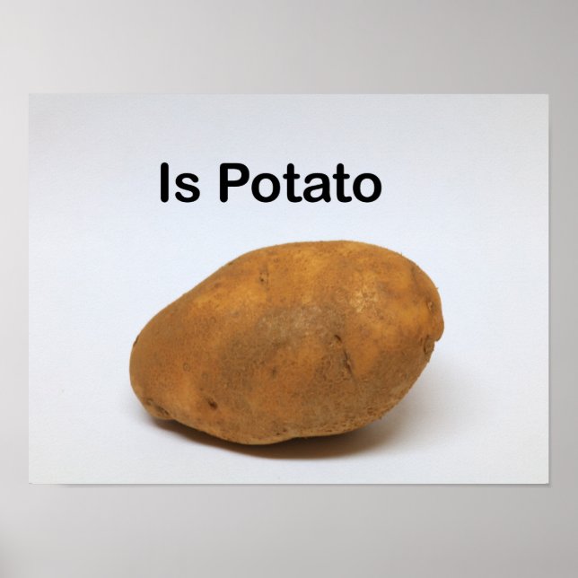 Is Potato Poster (Devant)
