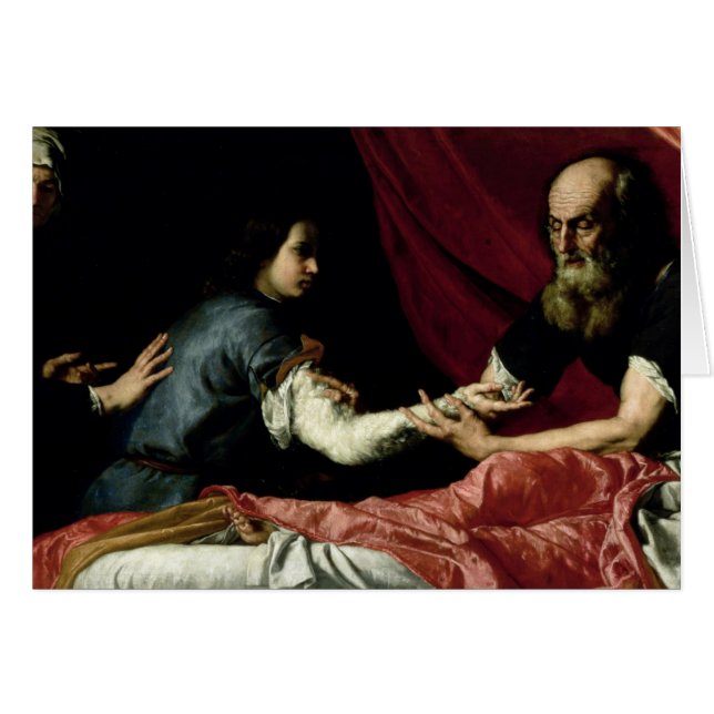 Isaac bénissant Jacob, 1637 (Devant horizontal)