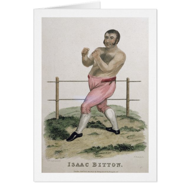 Isaac Bitton, gravé par P. Roberts, a édité 18 (Devant)