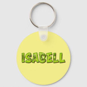 Isabell Name Kiwi Design Porte-clés