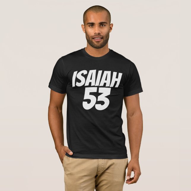 ISAIAH 53 Juifs messianiques, T-shirts chrétiens (Devant entier)