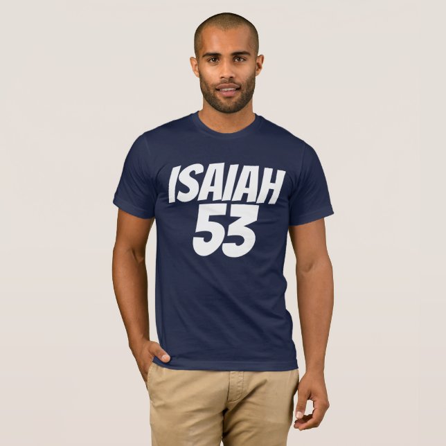 ISAIAH 53 Juifs messianiques, T-shirts chrétiens (Devant entier)