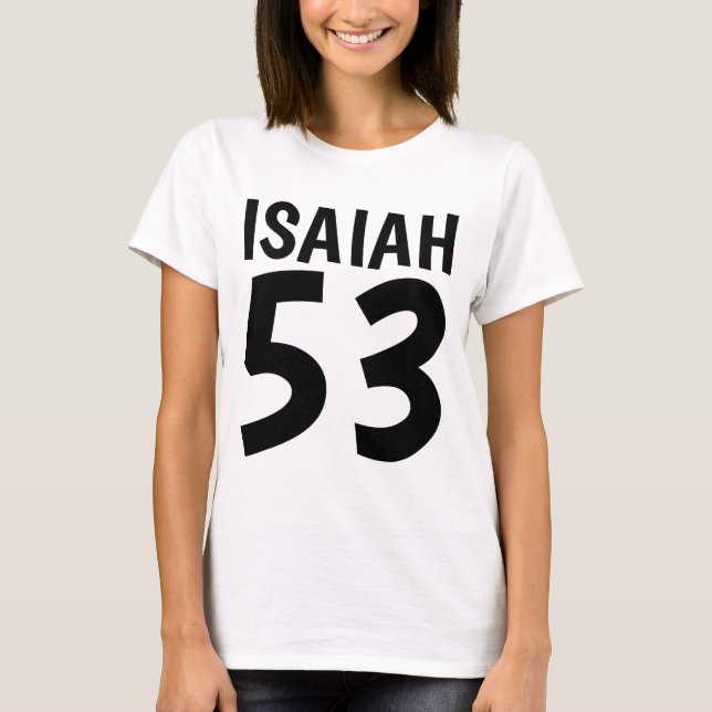 ISAIAH 53 T-shirts juifs messianiques (Devant)