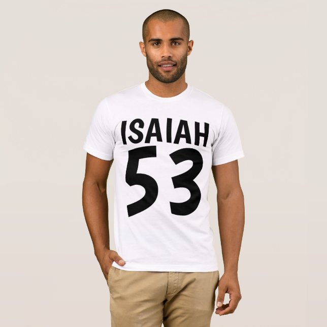 ISAIAH 53 T-shirts juifs messianiques (Devant entier)