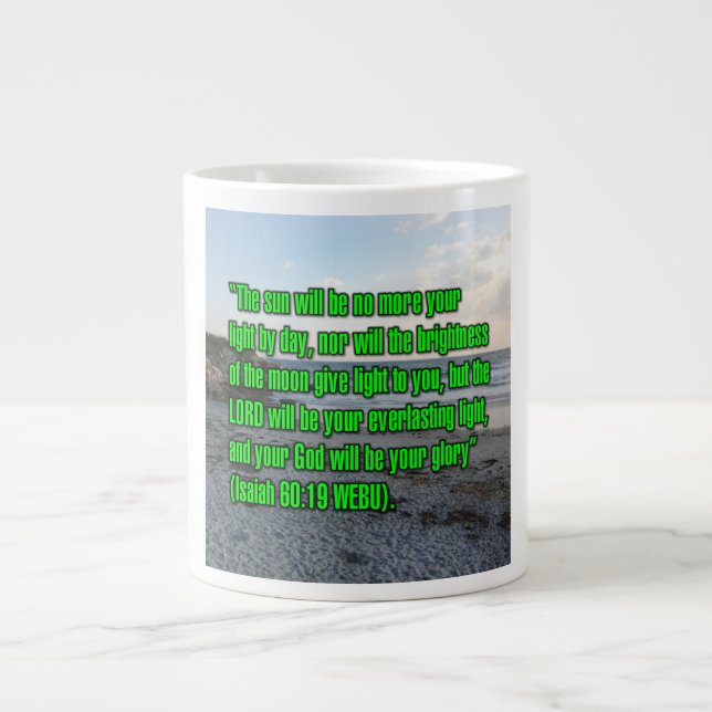 Isaiah 60:19 WEBU Mug (Devant)