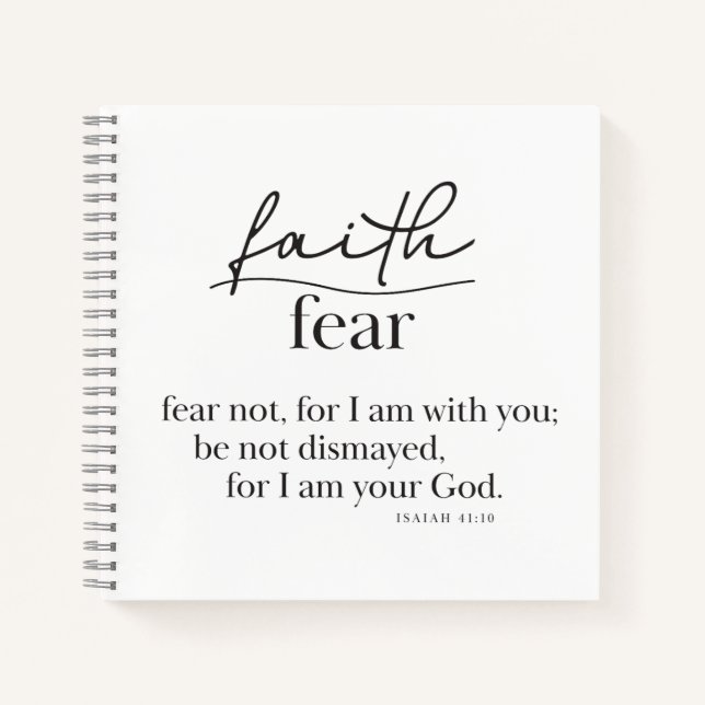 ISAIE 41:10 - Journal (Devant)