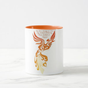 Isaïe 61 Phoenix tasse de sonnerie de 11 onces
