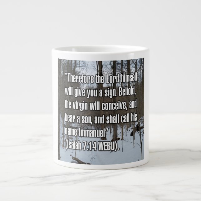 Isaïe 7:14 WEBU Mug (Devant)