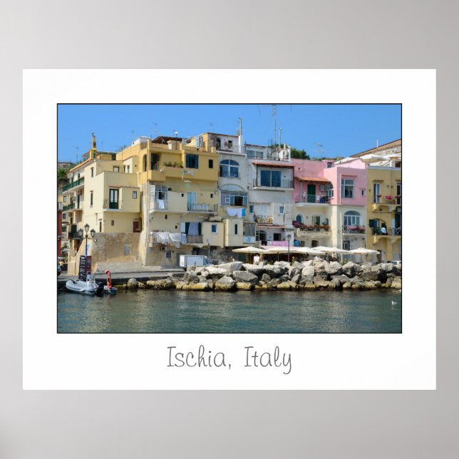 Ischia, Italie grand poster (Devant)