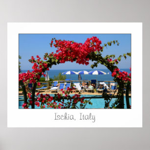 Ischia, Italie grand poster