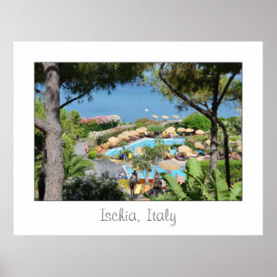 Ischia, Italie grand poster