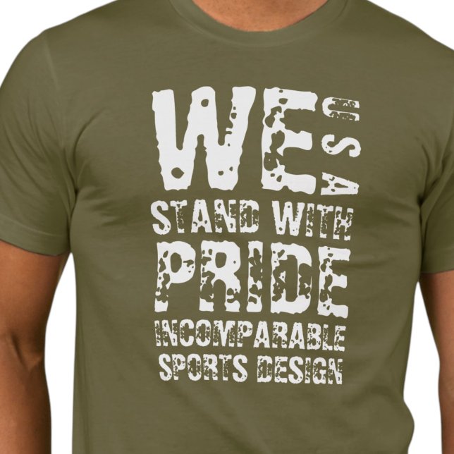 ISD We Stand With Pride T-Shirt de base (Créateur téléchargé)