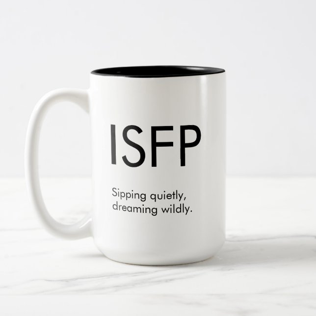 ISFP Dreaming sauvagement Mug Gift (Gauche)