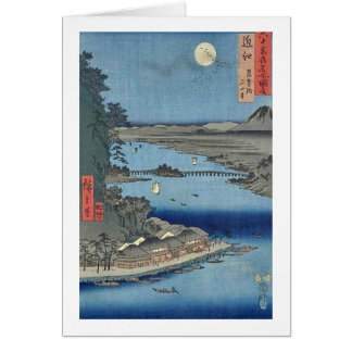 Ishiyama sur le lac Biwa Omi