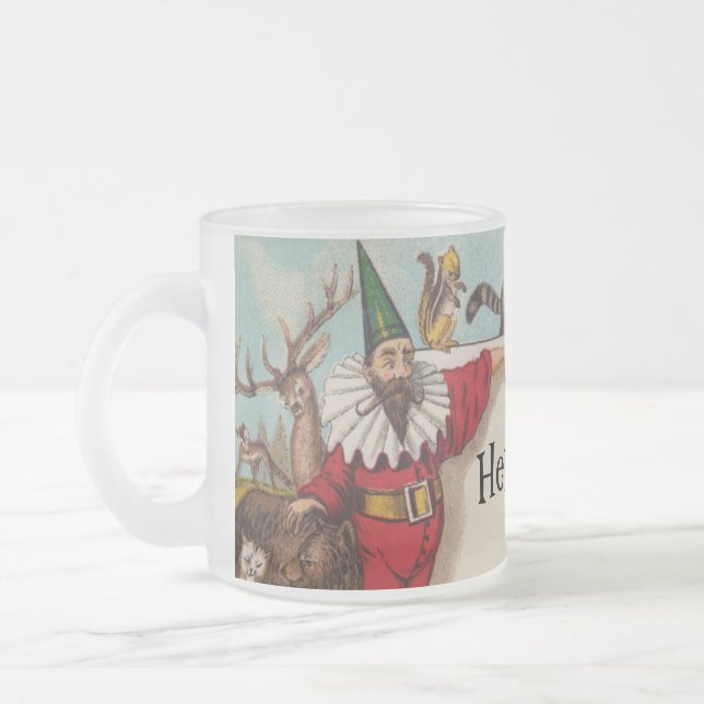Isidore l'Elfe et ses animaux de la Mug givrée (Gauche)