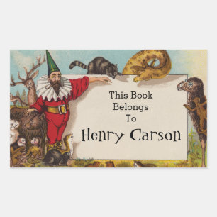 Isidore l'elfe et ses animaux Sticker livre