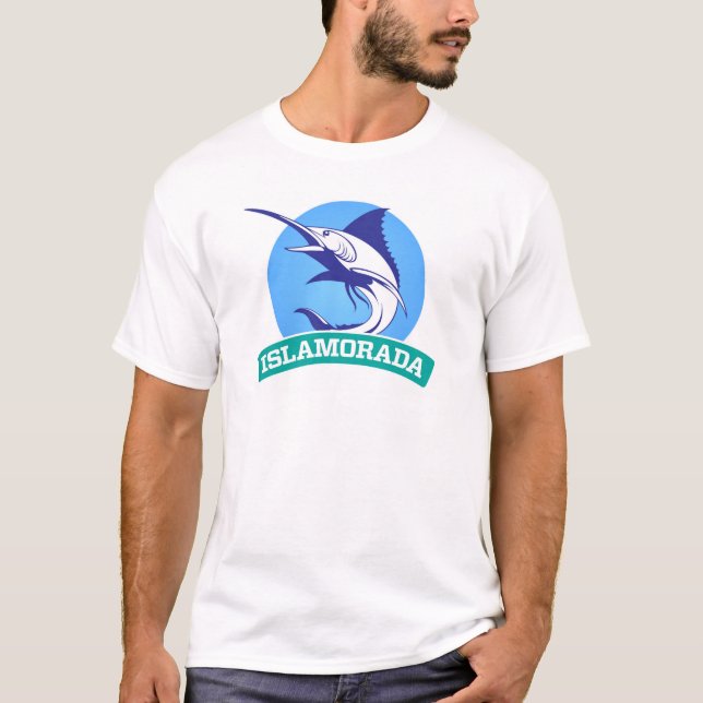 Islamorada - "Hook, Line, and Legend..." T-shirt (Devant)