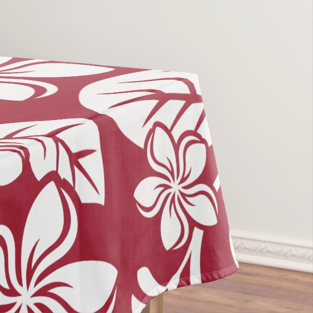 ISLAND PLUMERIA (CARDINAL RED) Nappe (In Situ)