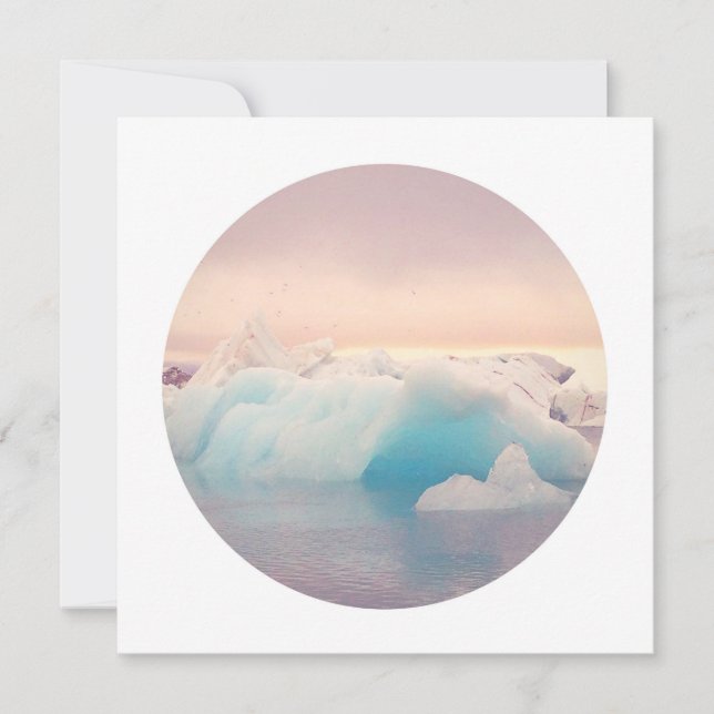 Islande - Carte personnalisée (Devant)