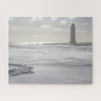 Islande Jigsaw Puzzle - Malariff Lighthouse Winter