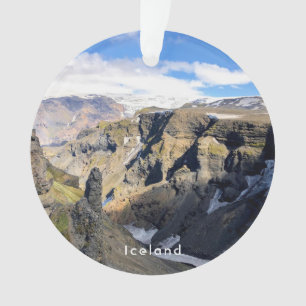 Islande nature - ornement céramique