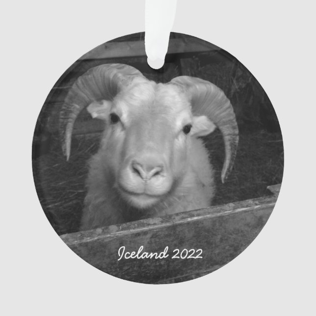 Islande - ornement de Noël (devant)