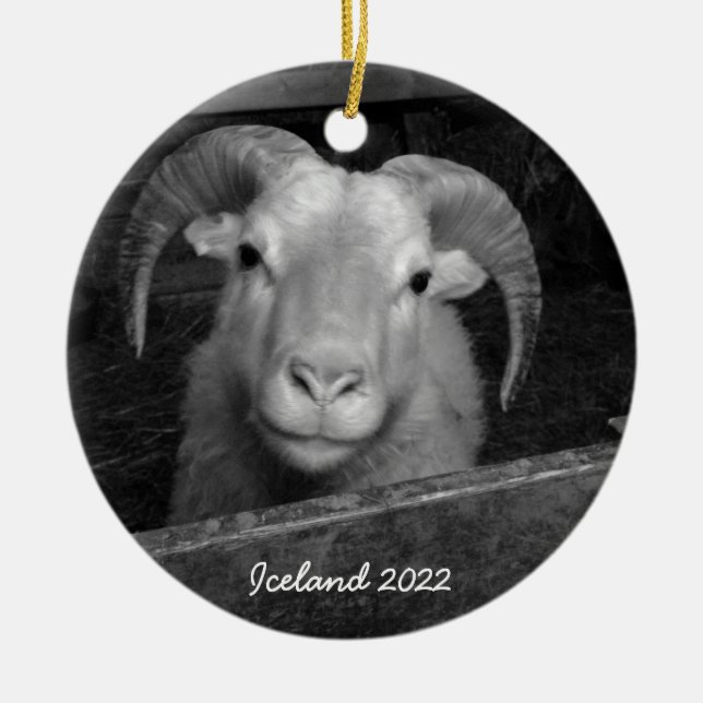 Islande - ornement de Noël (Devant)