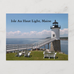 Isle Au Haut Light, Maine Carte postale