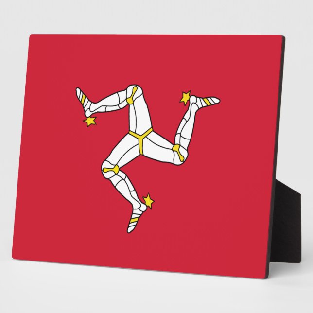 Isle of Man Flag Plaque (Côté)