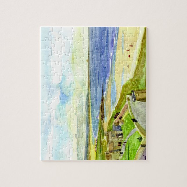Islnand du château de Bamburgh, Jigsaw Puzzle (Vertical)