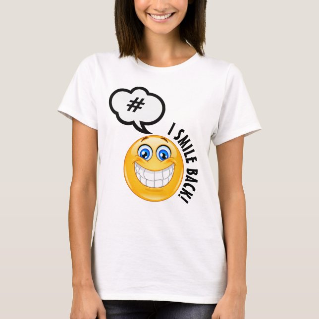 #ISmileBack TShirt (Devant)