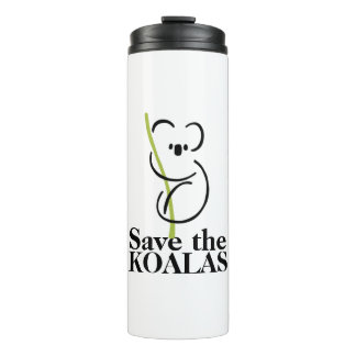 Isothermes Bouteilles d'eau Sauvez les Koalas