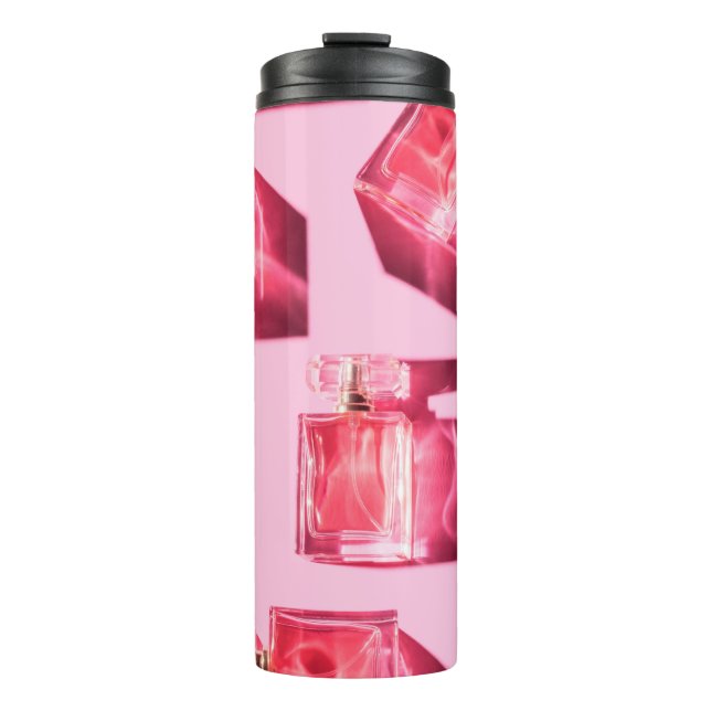 Isothermes Bouteilles motifs de parfum féminin (Devant)