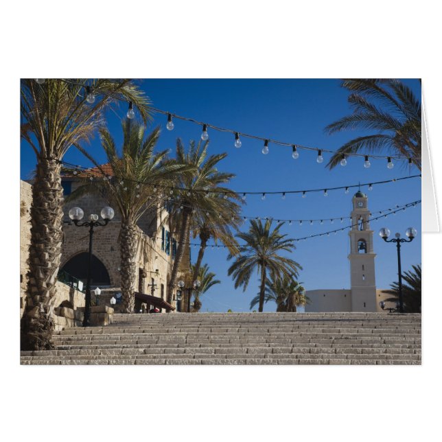 Israel, Tel Aviv, Jaffa, stairs, Old Jaffa (Devant horizontal)