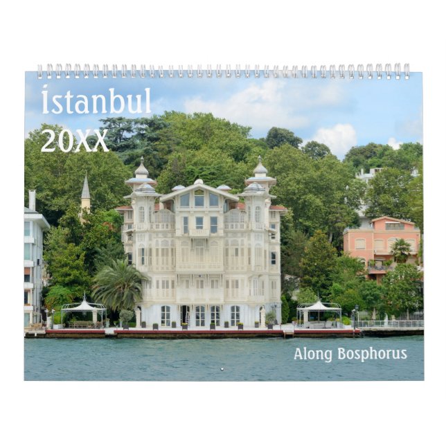 Istanbul le long du Bosphore 2021 Calendrier (Protection)