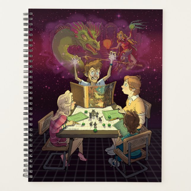 “It’s Just a Fantasy” 8.5 x 11" Planner (Devant)
