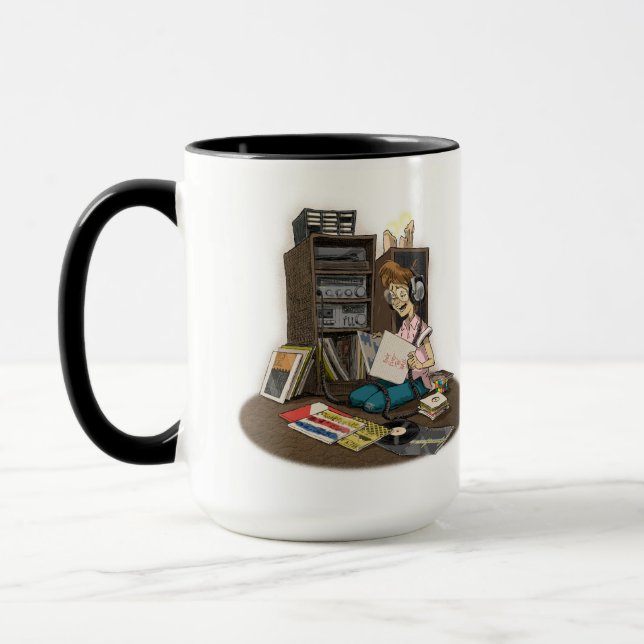 “It’s Still Rock & Roll to Me” 15 oz. Mug (Gauche)