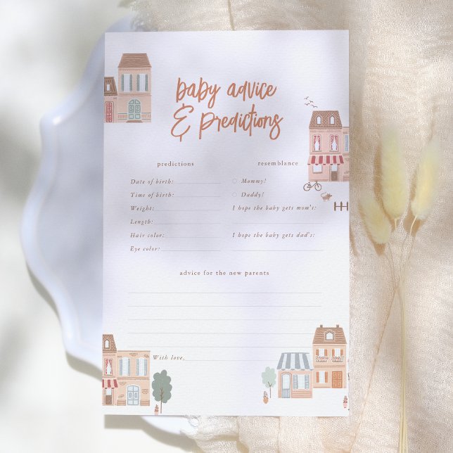 It Takes A Village Baby Predictions Game (Créateur téléchargé)