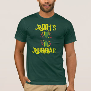ITAL enracine le T-shirt de reggae