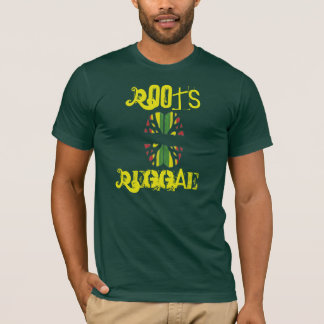 ITAL enracine le T-shirt de reggae