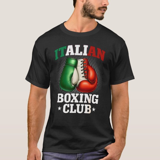 Italian Boxing Club (Campione)  T-Shirt (Devant)