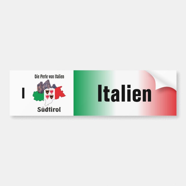 Italie - autocollants (Devant)