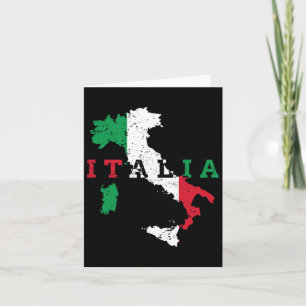 Italie Carte Drapeau Italien Fierté Cadeau Patrimo